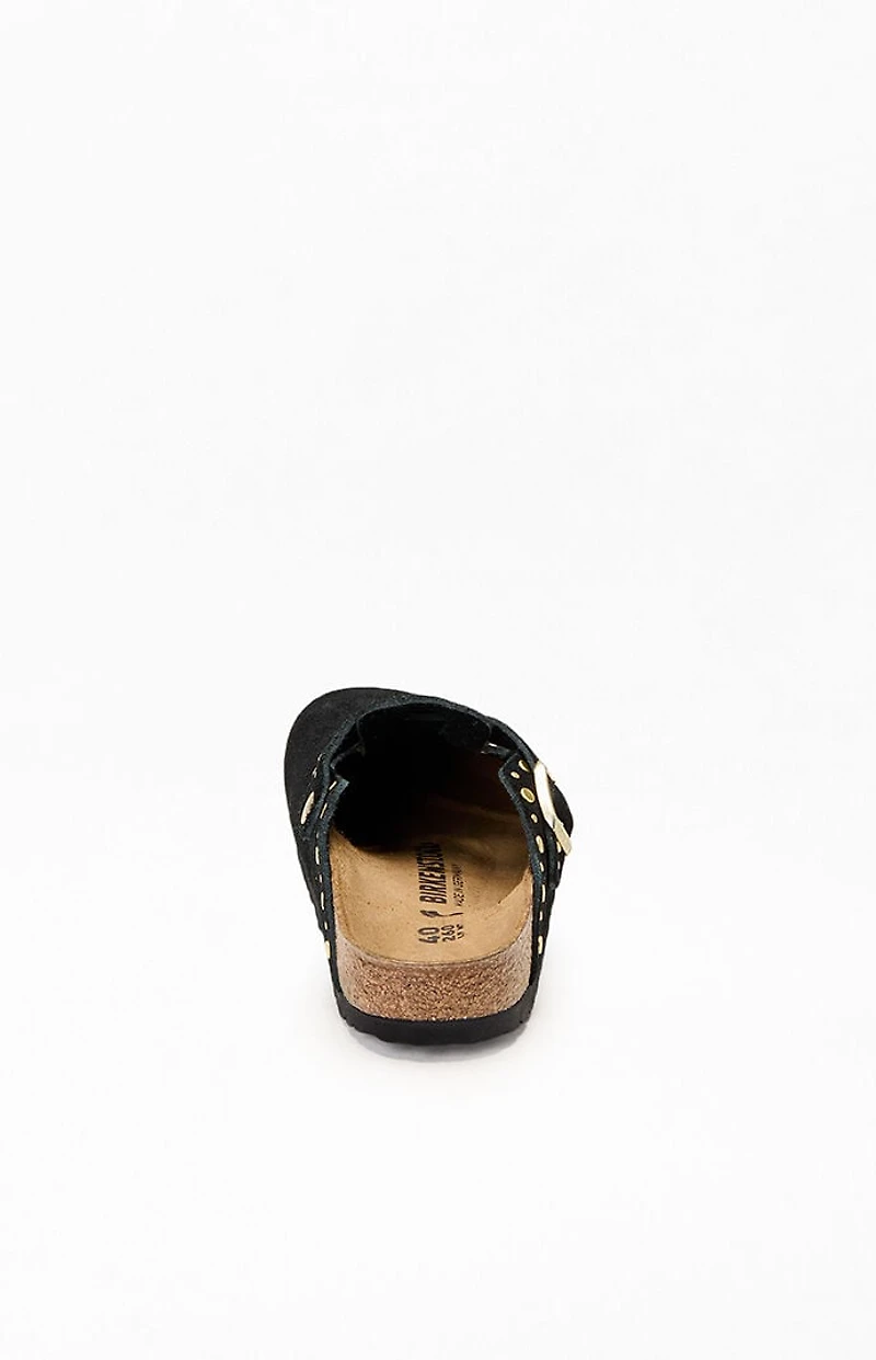 Birkenstock Women’s Boston Rivets Clog Black