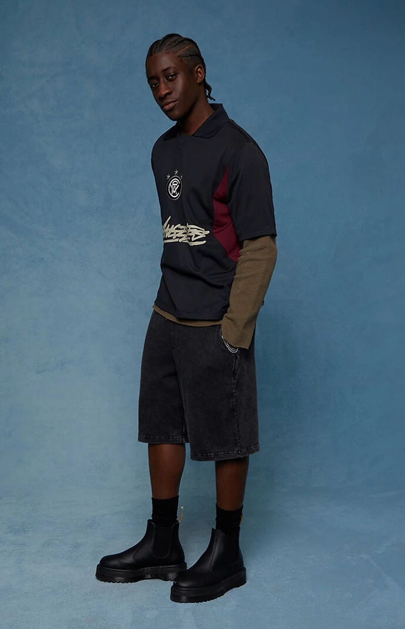 Pacsun Morgan Fleece Baggy Shorts