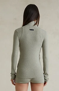 Fear of God ESSENTIALS Women’s Abbey Stone Ribbed Jacket