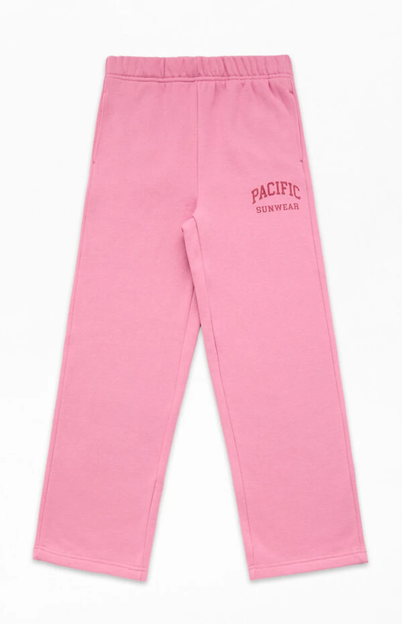 Pacsun Kids Pink Baggy Sweatpants