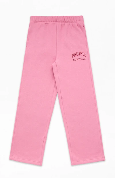 Pacsun Kids Pink Baggy Sweatpants