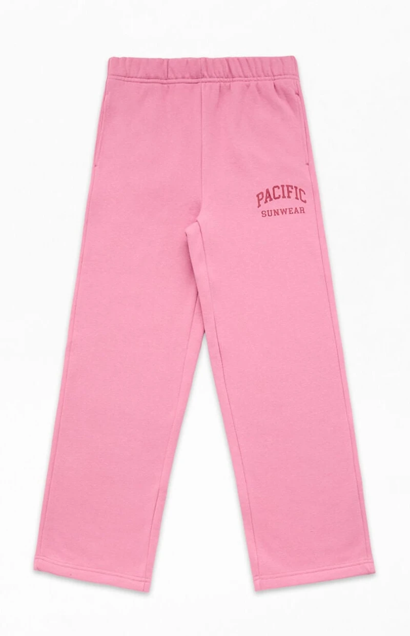 Pacsun Kids Pink Baggy Sweatpants