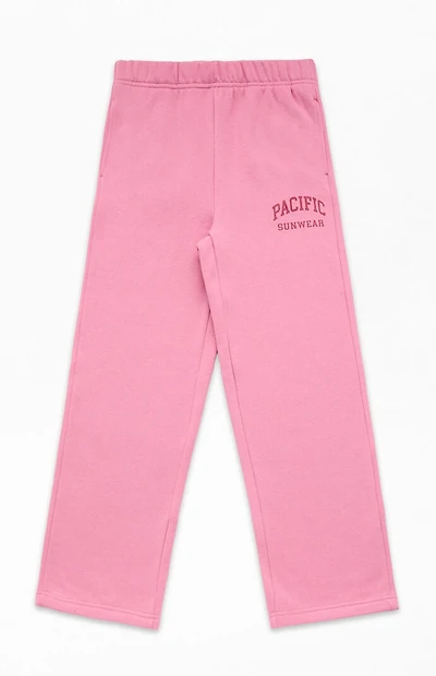 Pacsun Kids Pink Baggy Sweatpants