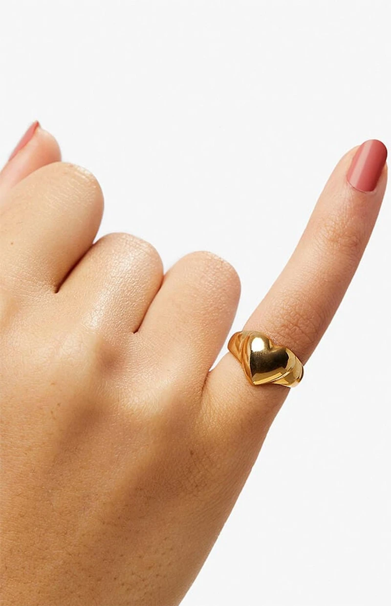 Ana Luisa Isla Heart Ring