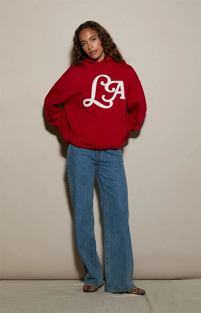 Pacsun LA Embroidered Hoodie