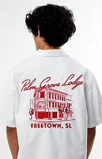 Pacsun Palm Grove Lodge Oversized Resort Camp Shirt