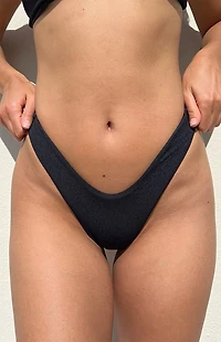 Epiphany LA Ribbed High Cut Bikini Bottom