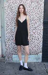 John Galt Polka Dot Mini Dress