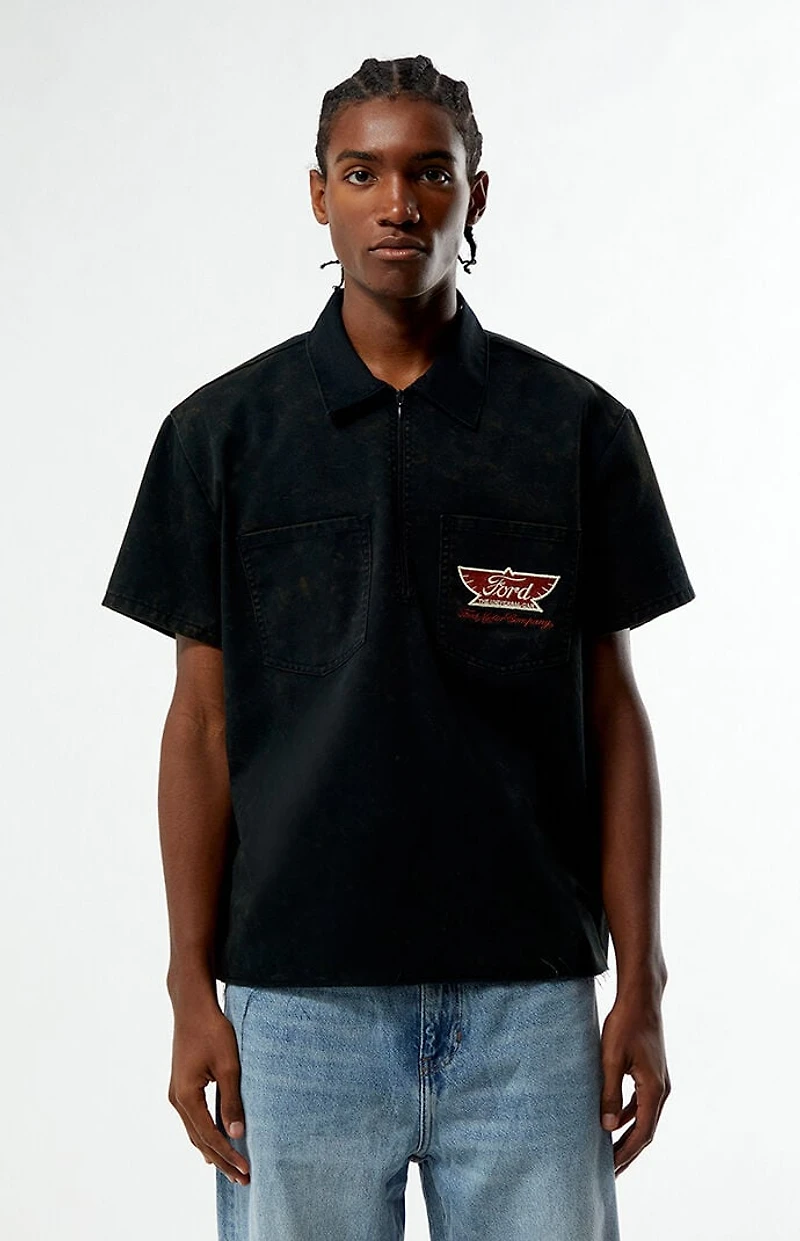 FORD Legacy Quarter Zip Shirt