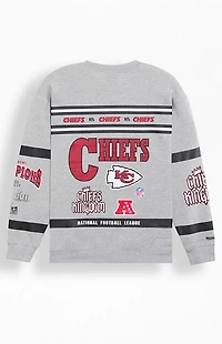 Mitchell & Ness Kids Kansas City Chiefs Crew Neck Sweatshirt