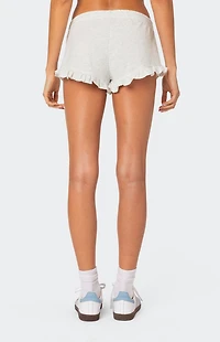 Edikted Randi Ruffled Micro Shorts