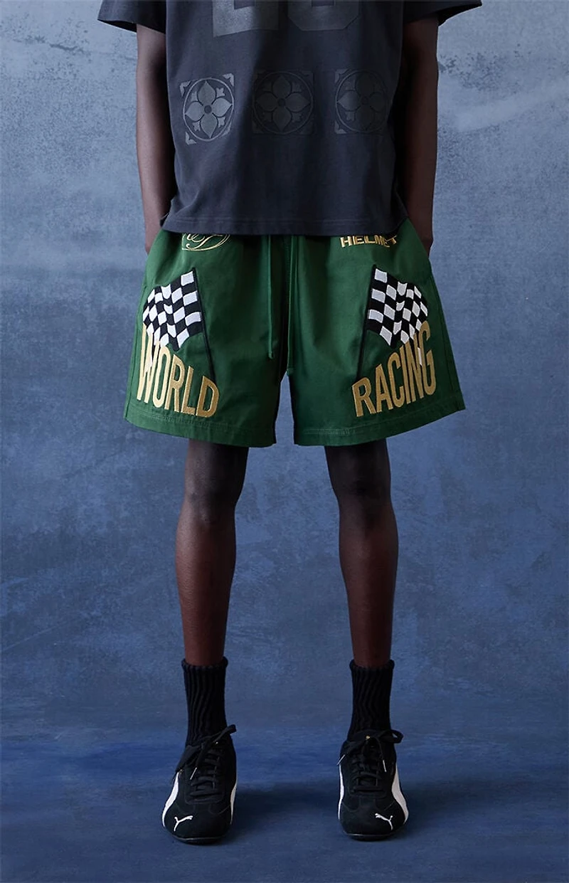 Formula 1 x Pacsun World Racing Poplin Shorts