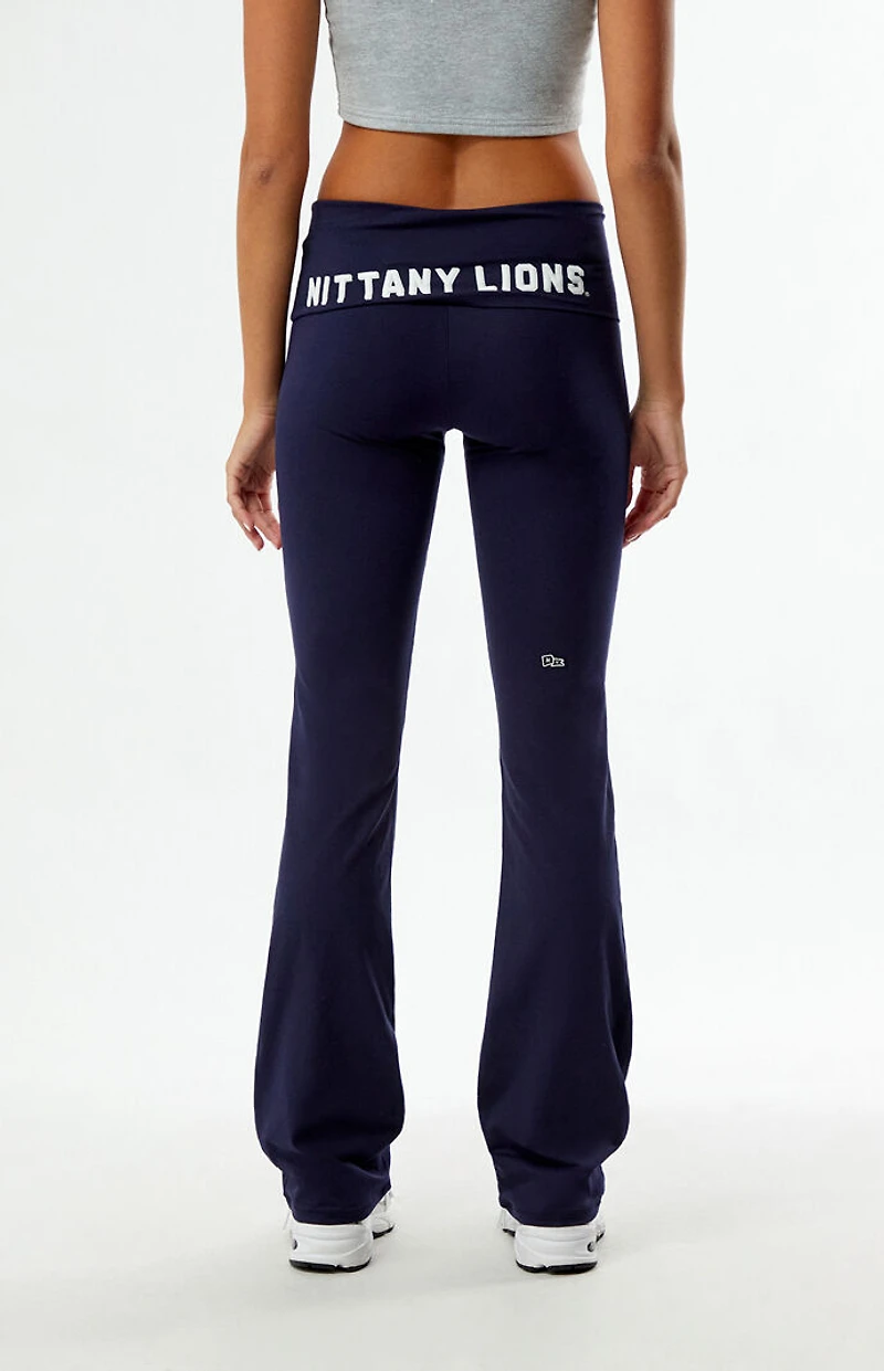 HYPE & VICE Penn State Nittany Lions Fold-Over Yoga Pants