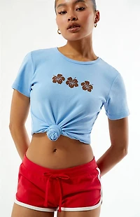 PS / LA Hibiscus Repeat Skimmer T-Shirt