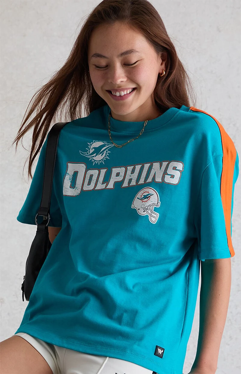 WILD COLLECTIVE x NFL Miami Dolphins Oversized T-Shirt