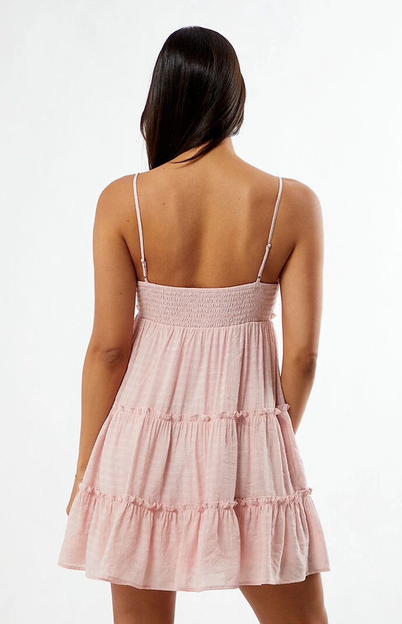 Your Favorite Button Front Babydoll Mini Dress