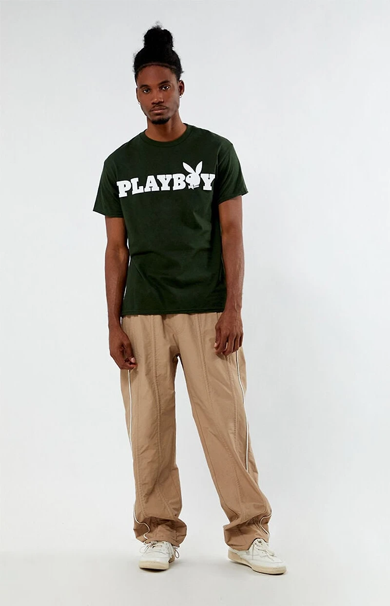 Playboy By PacSun Green OG Logo T-Shirt