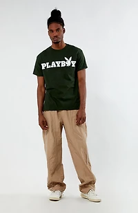 Playboy By PacSun Green OG Logo T-Shirt