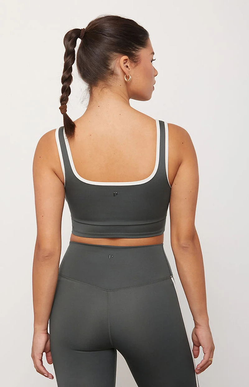 PAC 1980 WHISPER Active Logan Contrast Trim Sports Bra