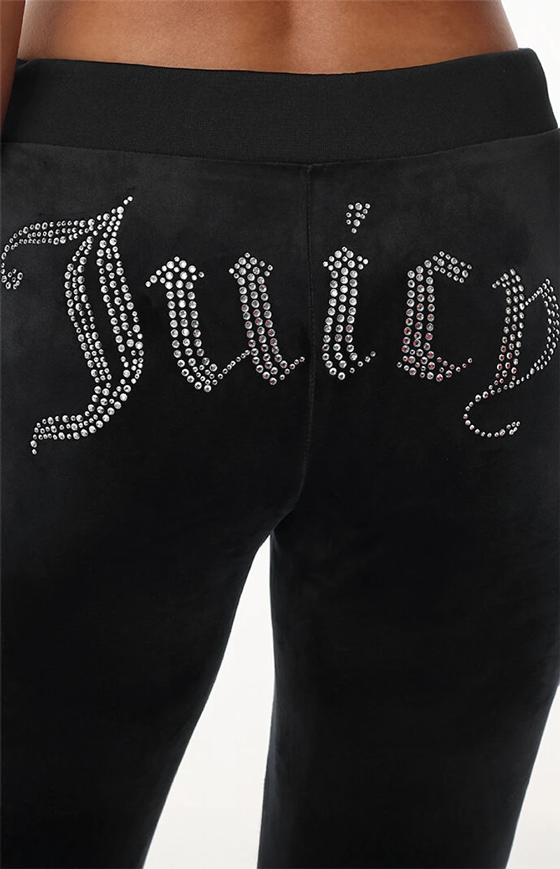 Juicy Couture OG Bling Velour Sweatpants