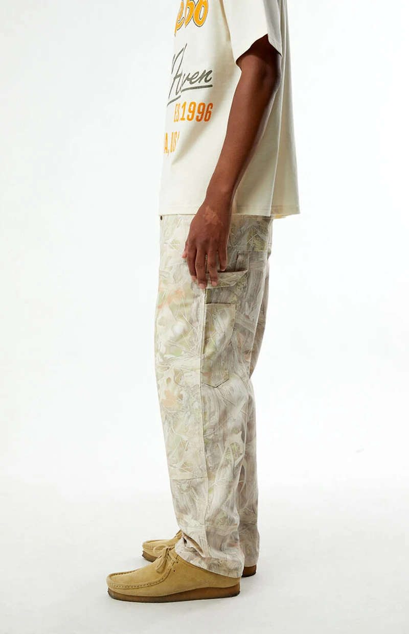 Market Handyman Camo Carpenter Pants