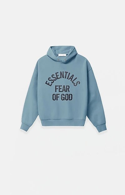 Fear of God ESSENTIALS Kids Faded Coastal Campus '90s Hoodie