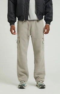 Pacsun Ocean Sherpa Cargo Sweatpants