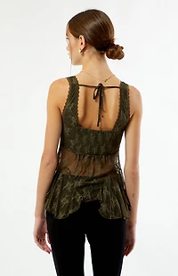 Beverly and Beck Romee Lace Tank Top