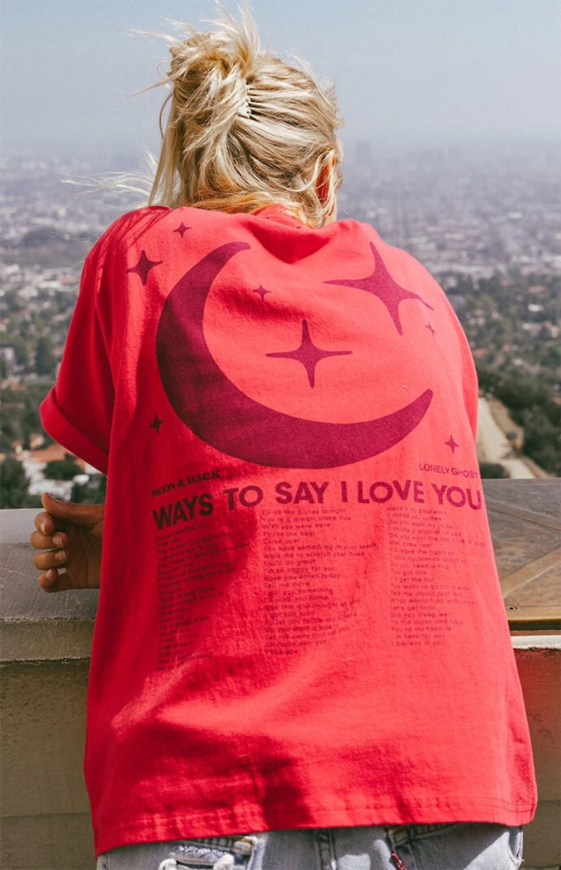 LONELY GHOST To The Moon & Back T-Shirt