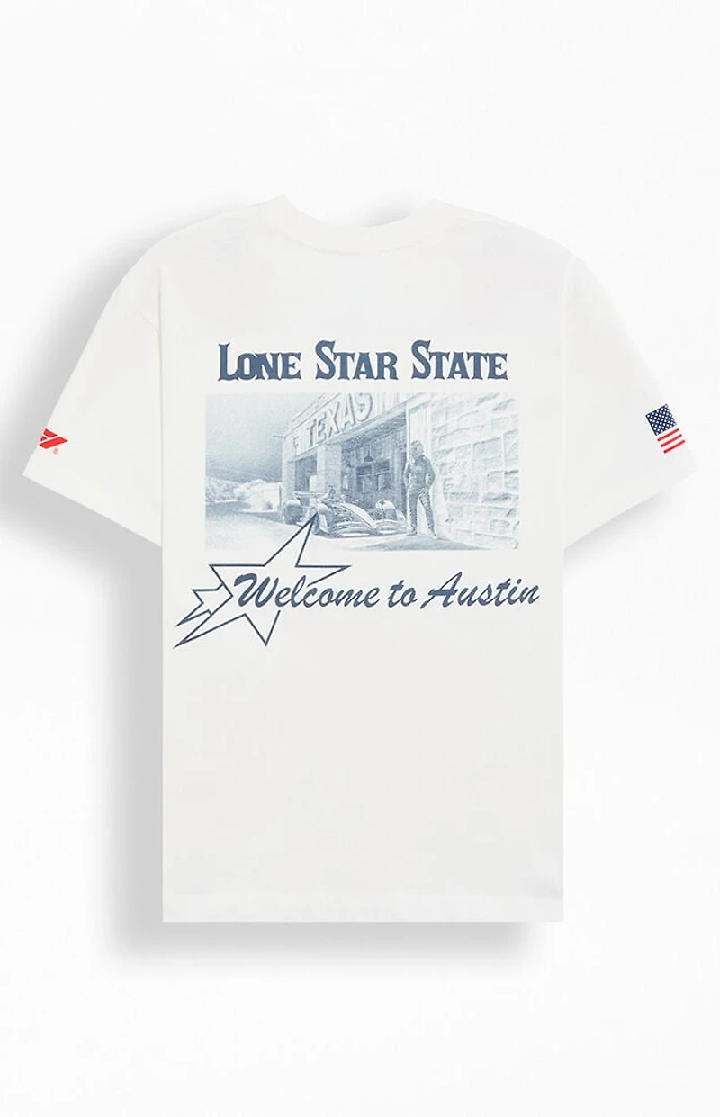 Formula 1 x Pacsun United States Grand Prix 2025 Welcome To Austin T-Shirt