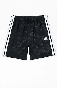 adidas Kids AOP Debossed Woven Shorts