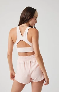 PAC 1980 Active Pink A Cinch Sports Bra