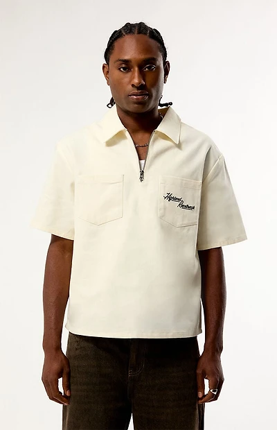 Pacsun Club Quarter Zip Shirt