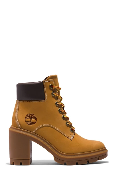 Timberland Women's Wheat Allington Heights Mid Lace-Up Boots