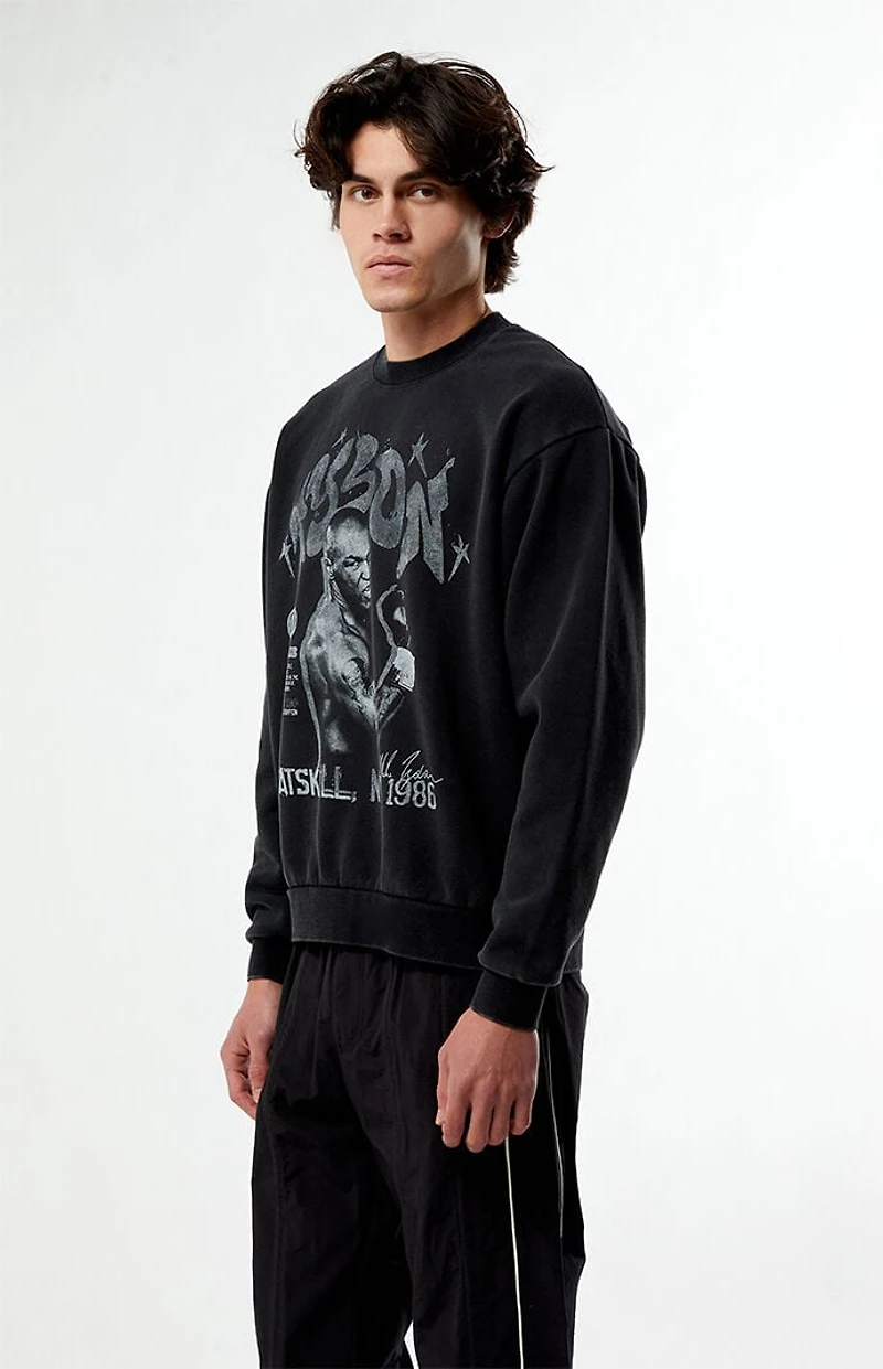 Mike Tyson Wavy Crew Neck Sweatshirt