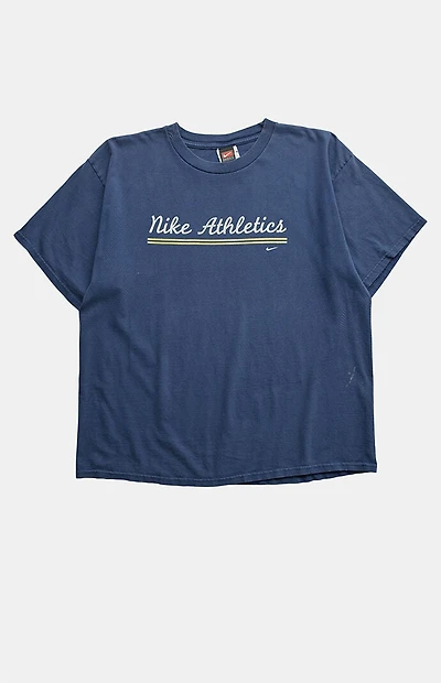 PS VINTAGE 2000s Navy Nike Athletics T-Shirt