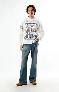 Pacsun Western Cropped Long Sleeve T-Shirt