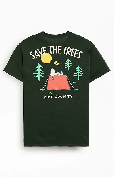 Riot Society Snoopy Save The Trees T-Shirt