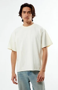 Pacsun Cream Premium Cropped T-Shirt