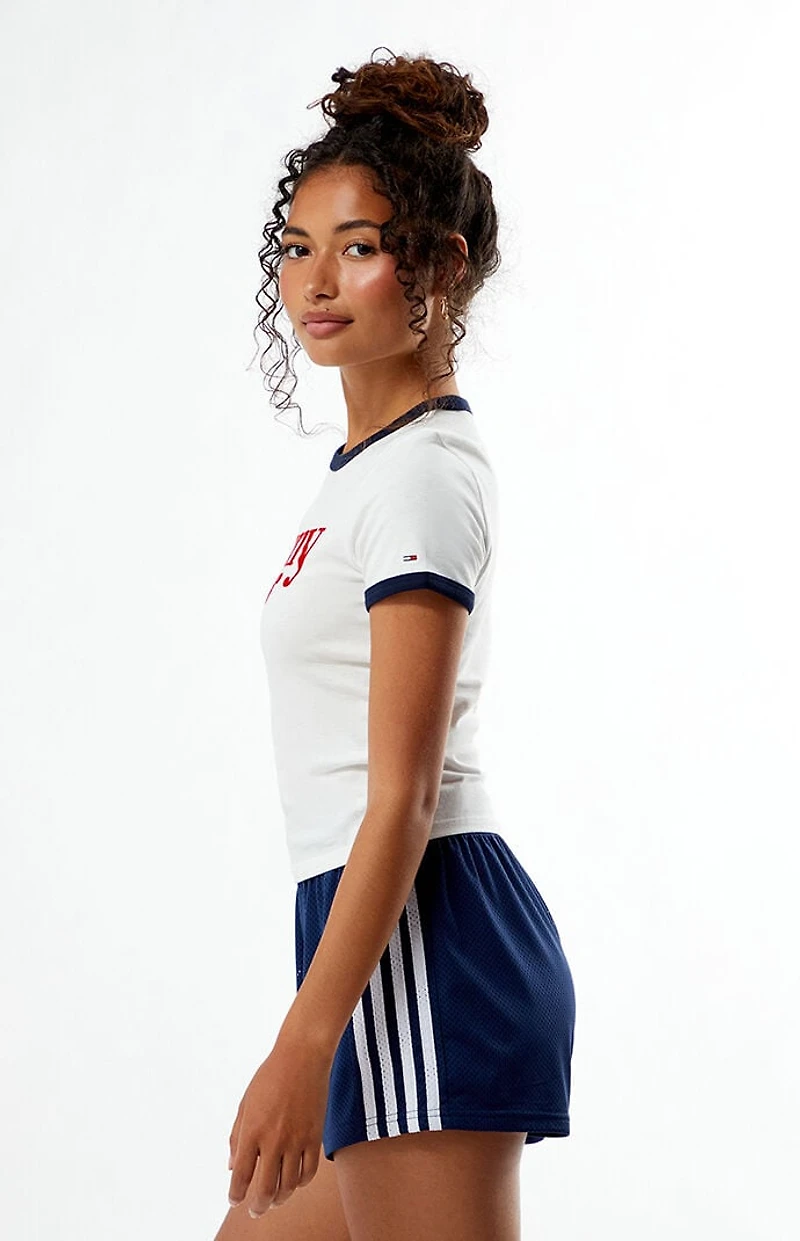 Tommy Jeans Script Slim Ringer T-Shirt