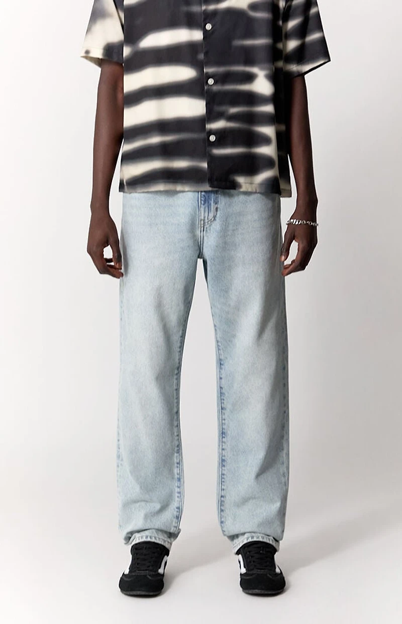 Pacsun Cade Straight Jeans Light Indigo