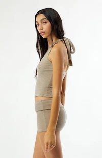 Your Favorite Lila Striped Halter Top