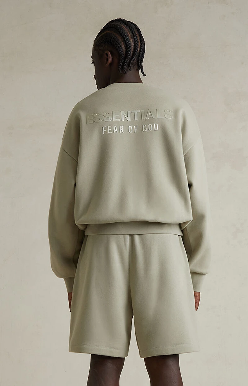 Fear of God ESSENTIALS Abbey Stone Soccer Fleece Sweat Shorts