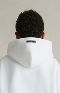 Fear of God ESSENTIALS Kids Cloud White Fleece Hoodie