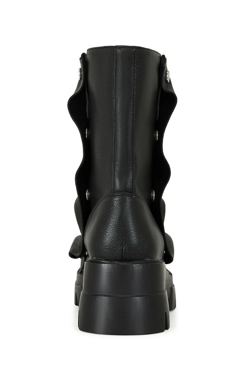 AZALEA WANG Women's Bharti Combat Boots