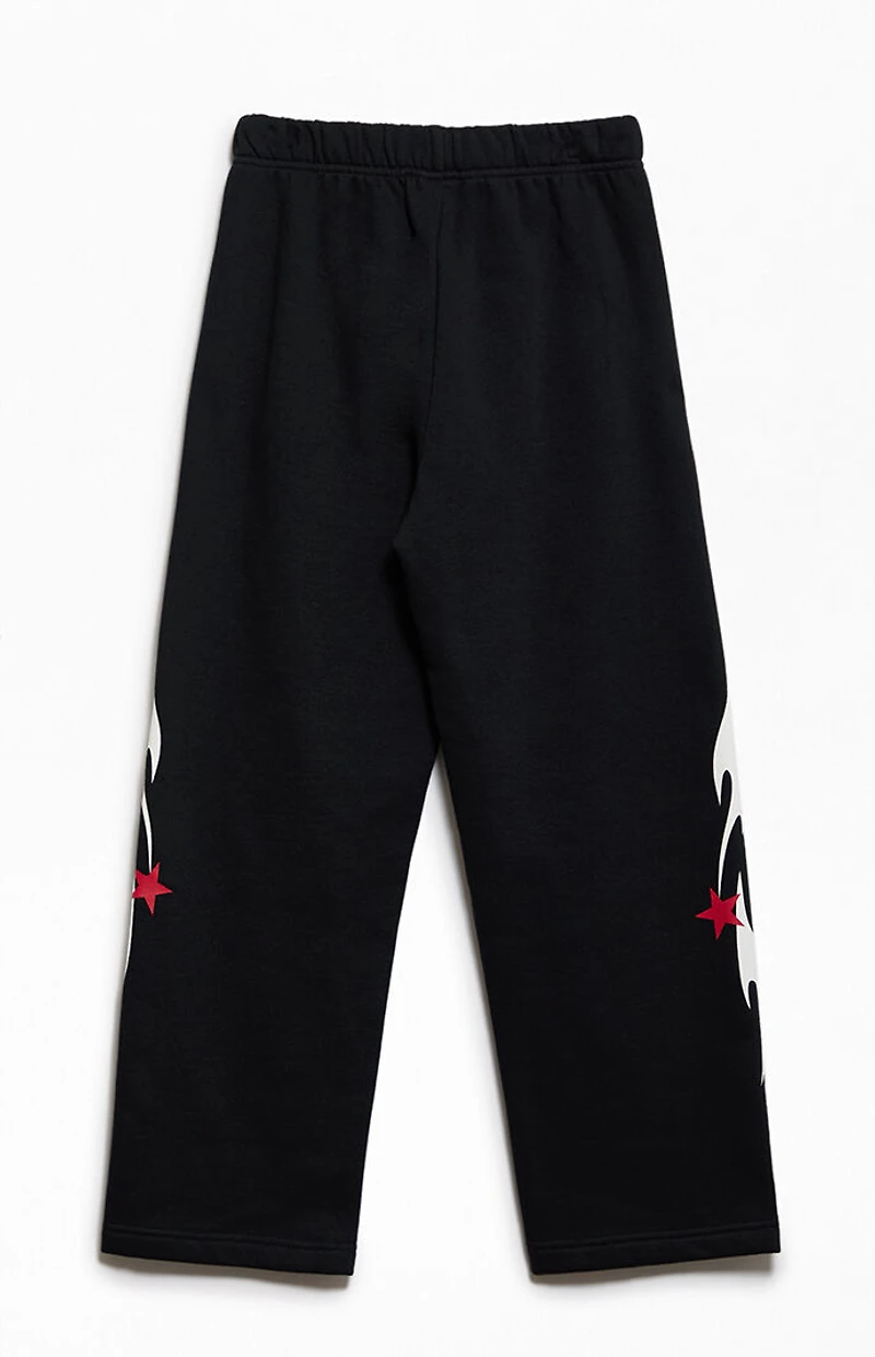 Pacsun Kids Flame Baggy Sweatpants