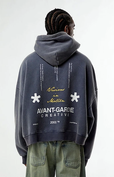 Pacsun Avant Garde Cropped Hoodie