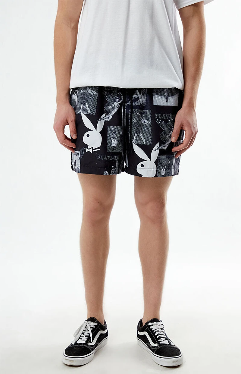 Playboy By PacSun Poster 5" Swim Trunks