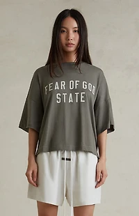 Fear of God ESSENTIALS Women’s Cloud White Lounge Shorts