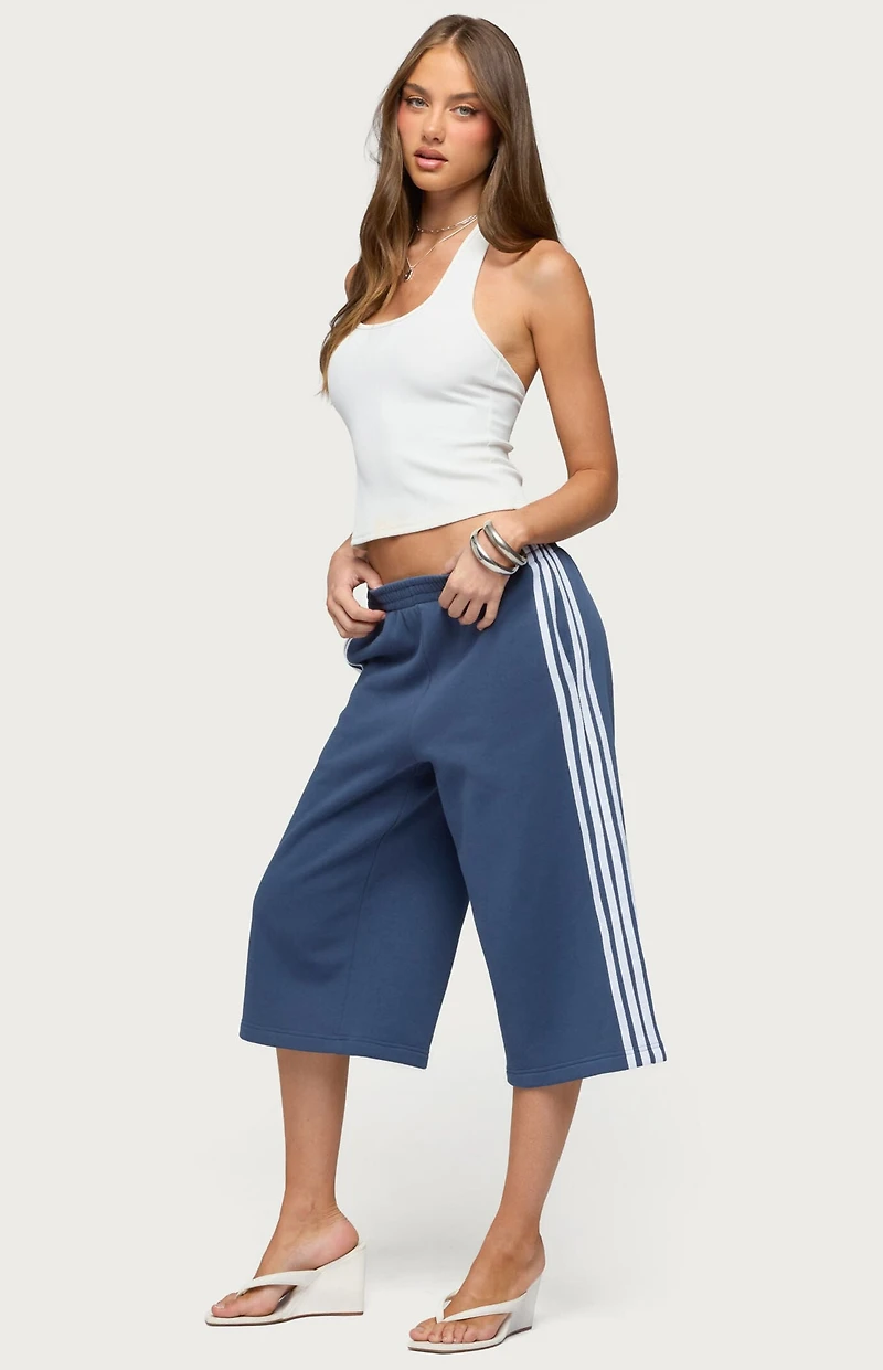 Edikted Uma Striped Bermuda Shorts